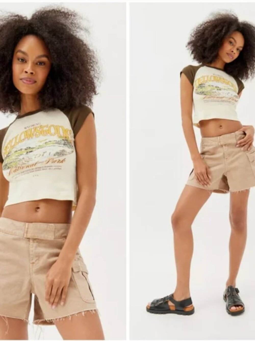 Urban Outfitters BDG Aline Denim Cargo Short Size 32